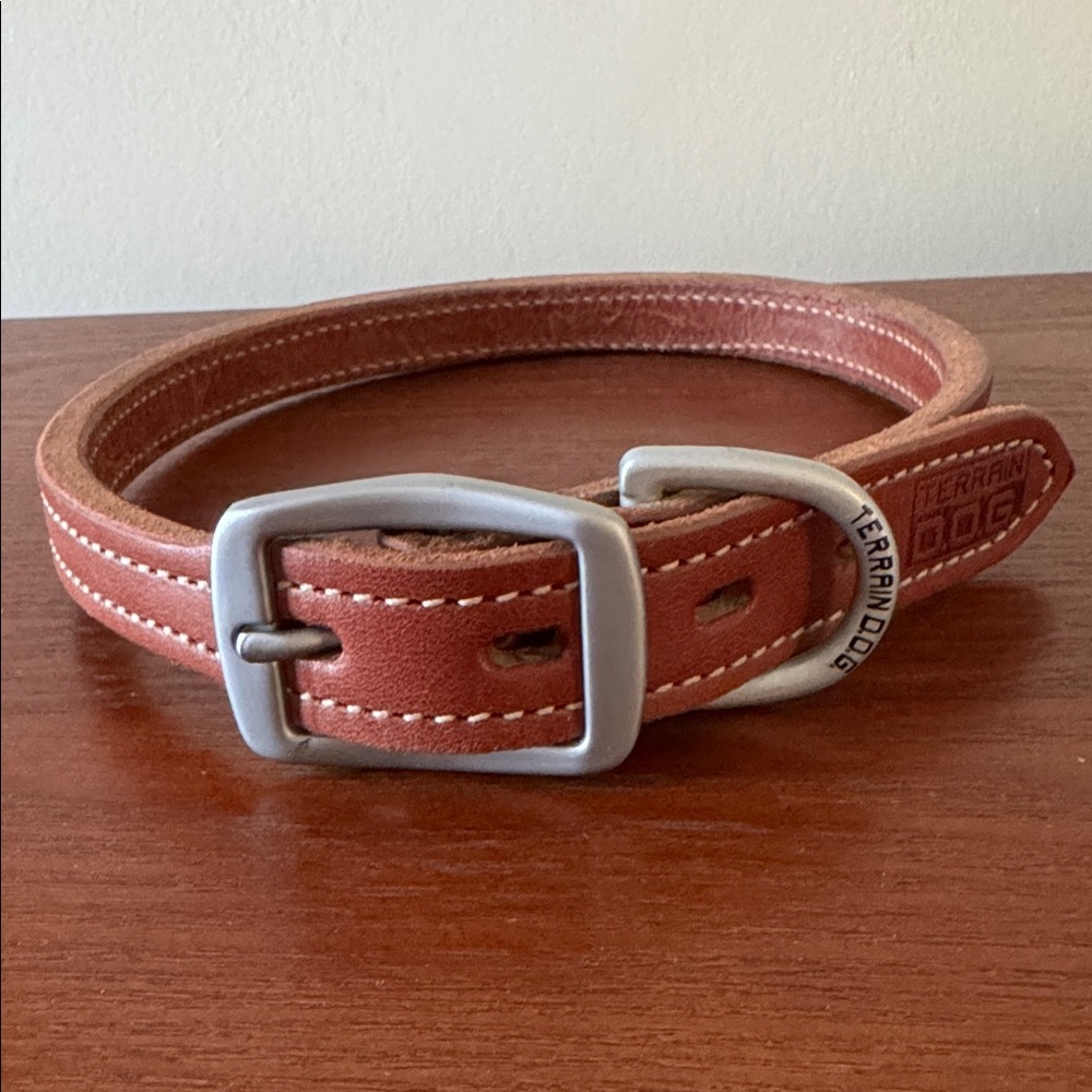 Terrain Dog Leather Collar